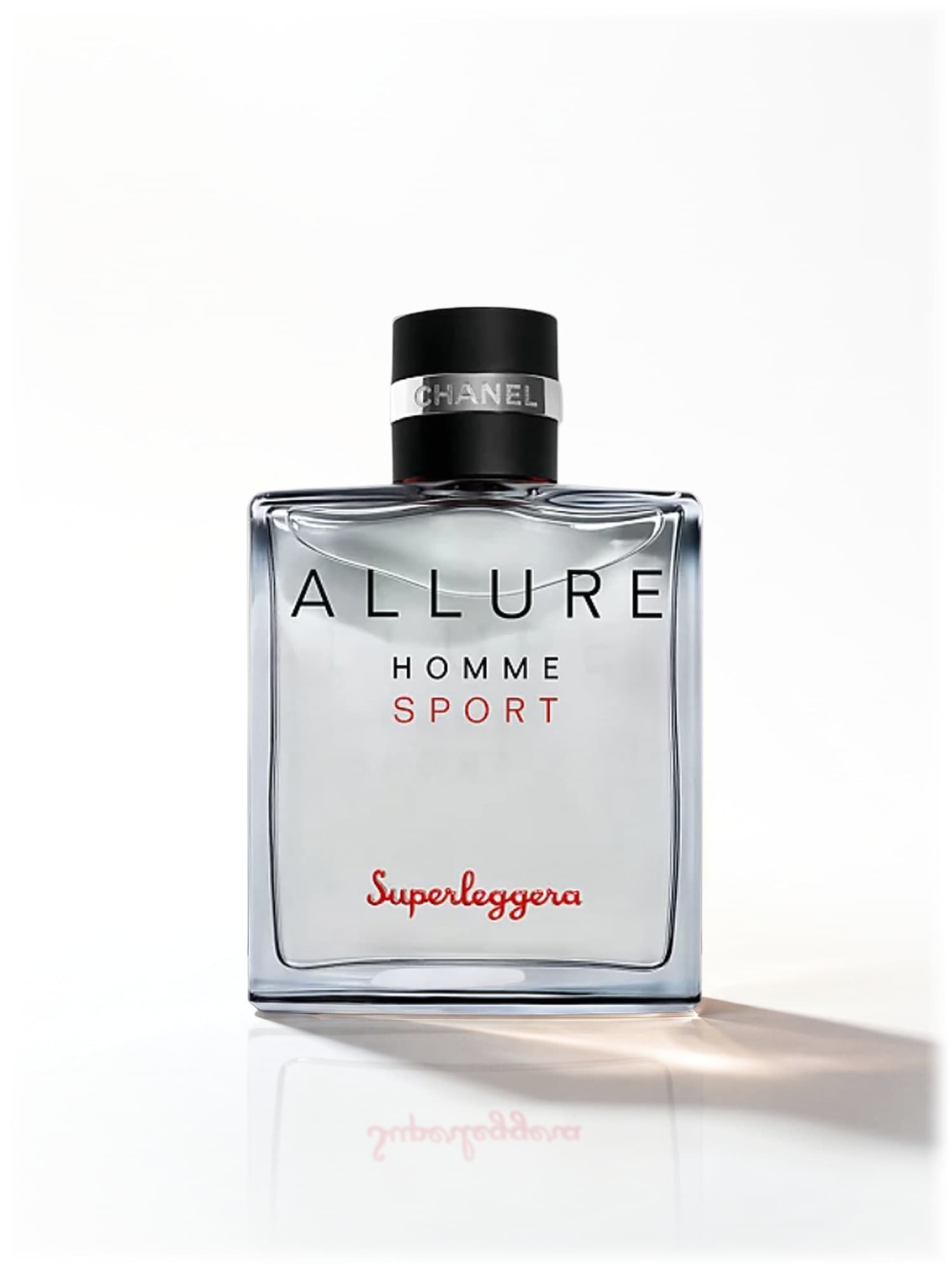 The Allure Homme Sport Superleggera bottle by Chanel