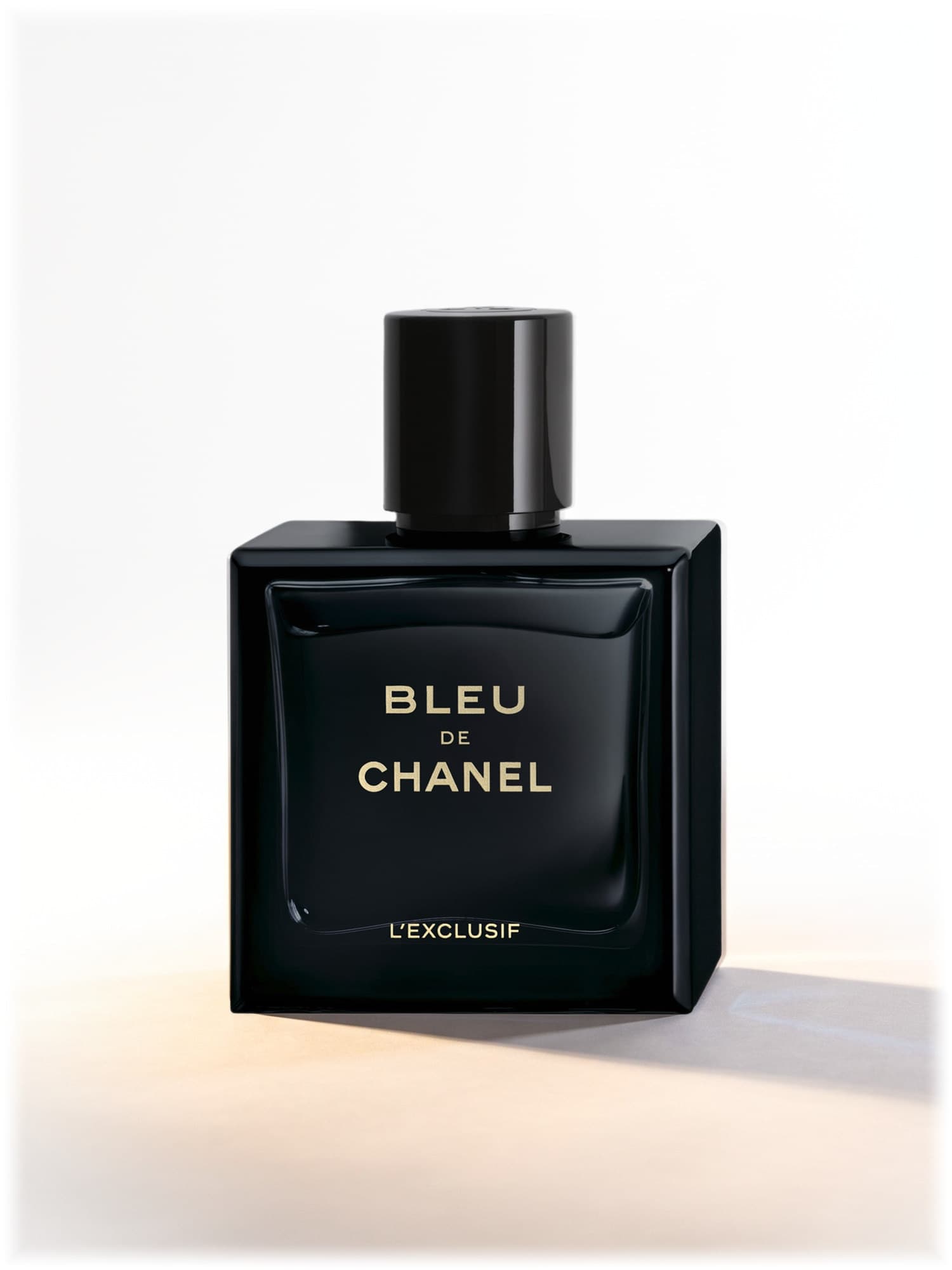The Bleu de Chanel L'Exclusif bottle by Chanel