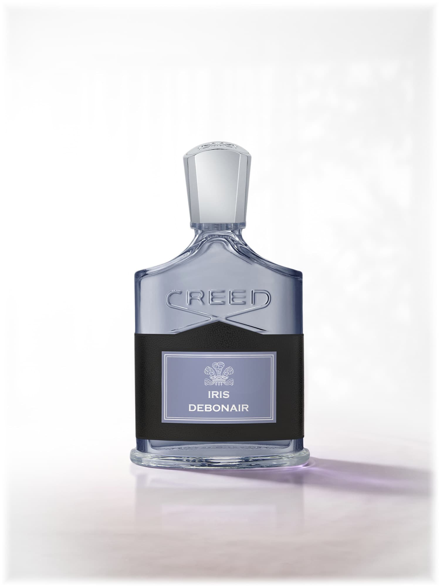 The Iris Debonair bottle by Creed